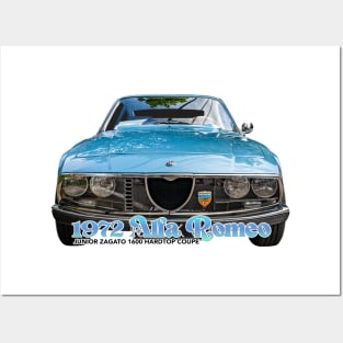 1972 Alfa Romeo Junior Zagato 1600 Hardtop Coupe Posters and Art